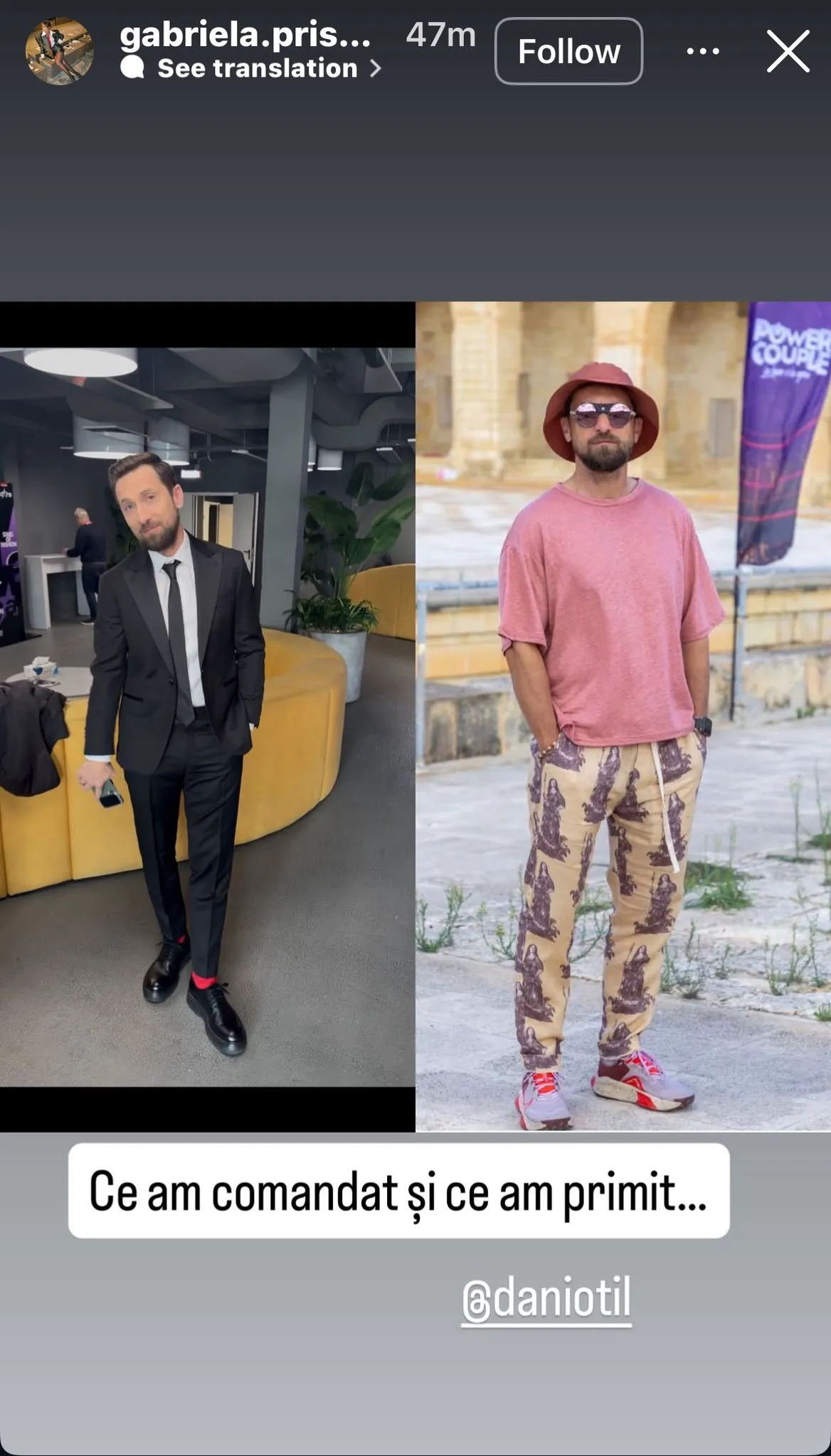 Dani Oțil, luat la bani mărunți de soție. Gabriela se plânge că a cerut, dar a primit cu totul altceva