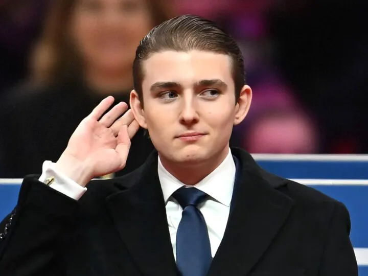Barron Trump, de nerecunoscut la 20 de ani. Cum s-a afișat la evenimentul UFC de la Casa Albă
