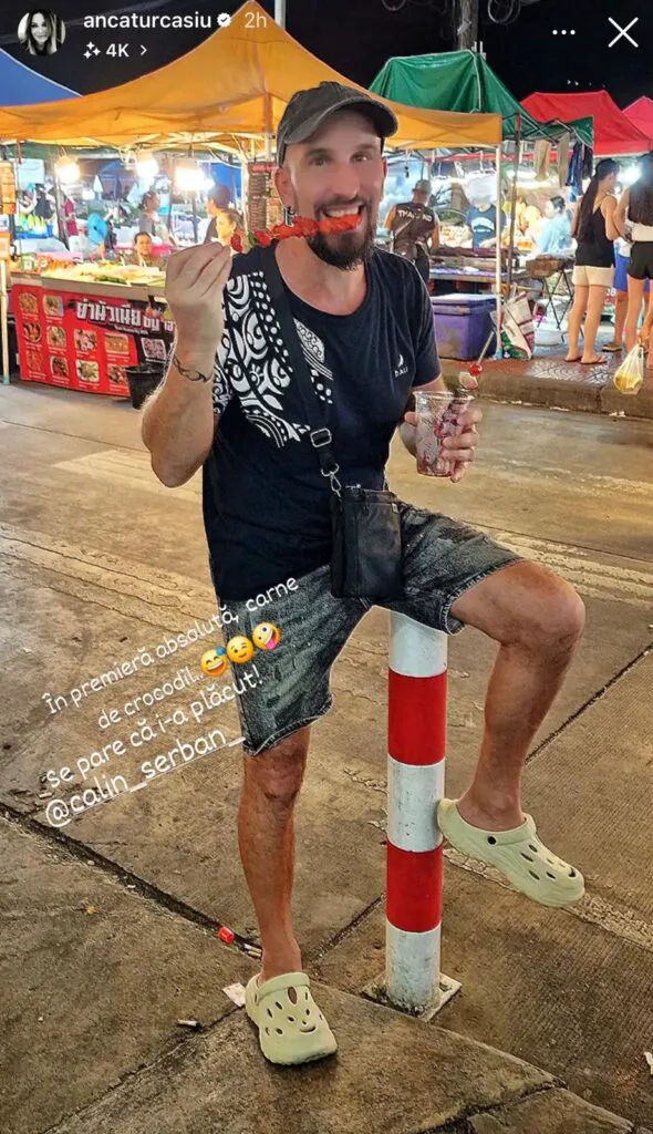 Iubitul Ancăi Țurcașiu a trecut o nouă probă a curajului. Vedeta se laudă cu bărbatul ei