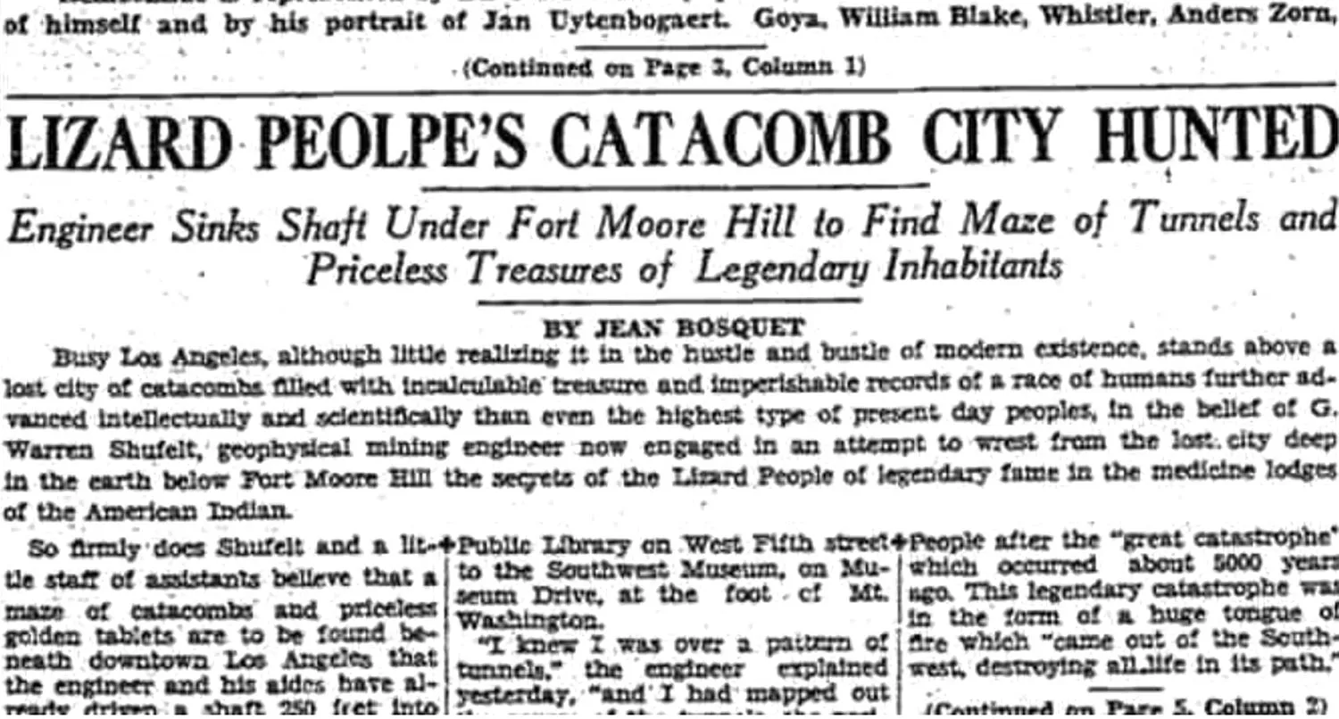 Orașul subteran al „Oamenilor șopârlă”. Povestea interzisă a unei civilizații superioare intelectual și tehnologic
