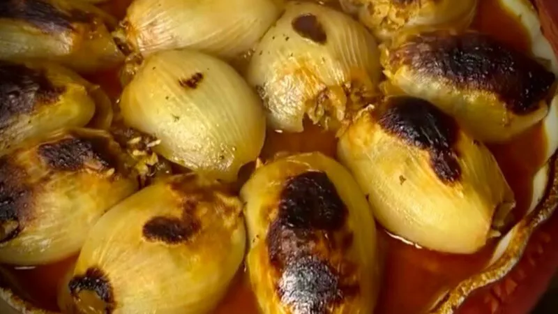 Rețeta de ceapă umplută