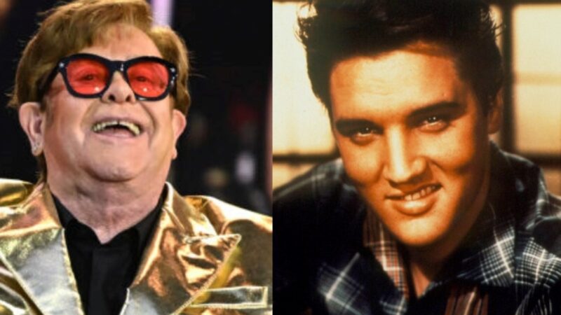 Elton John, întâlnire de coșmar cu Elvis Presley: „M-am uitat în ochii Regelui și nu mai era nimic acolo”