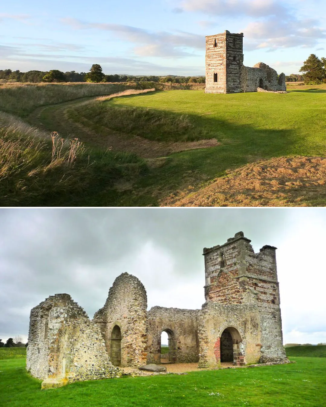 Knowlton biserica, fantome 