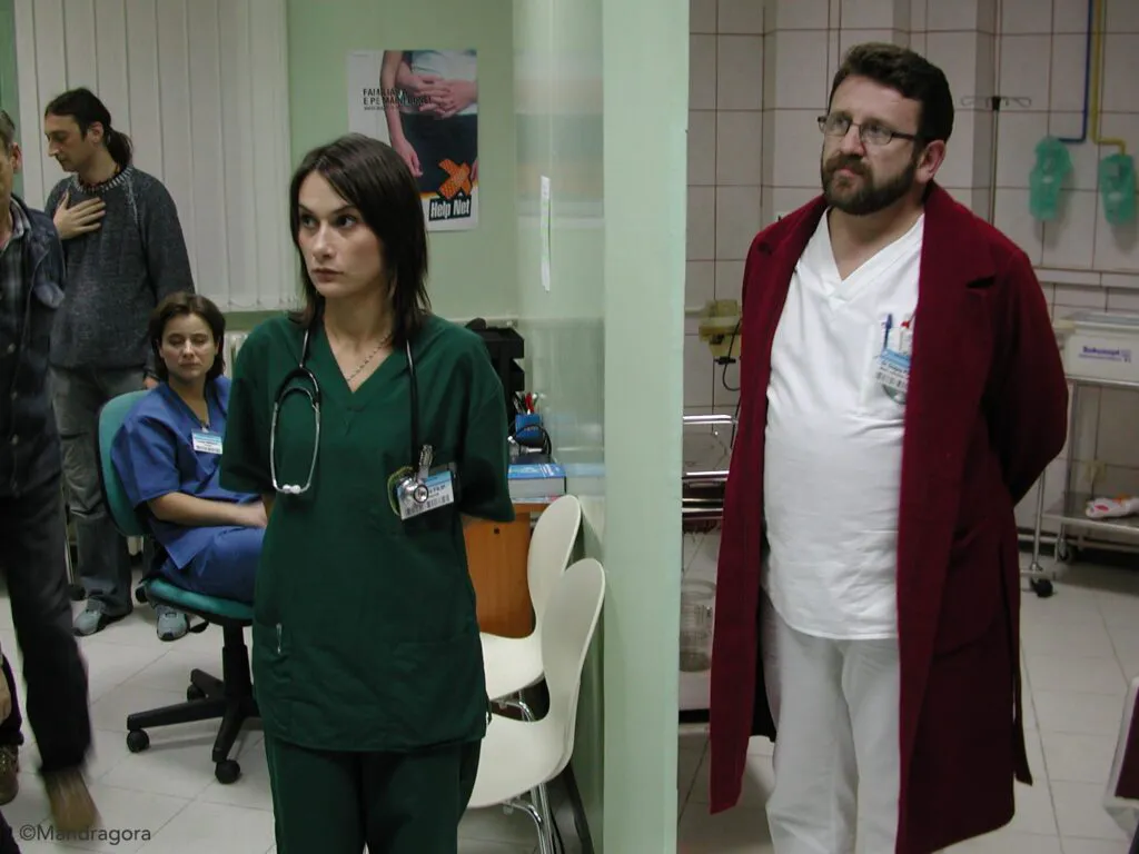 Clara Vodă într-o piesă de teatru TV. Foto TVR