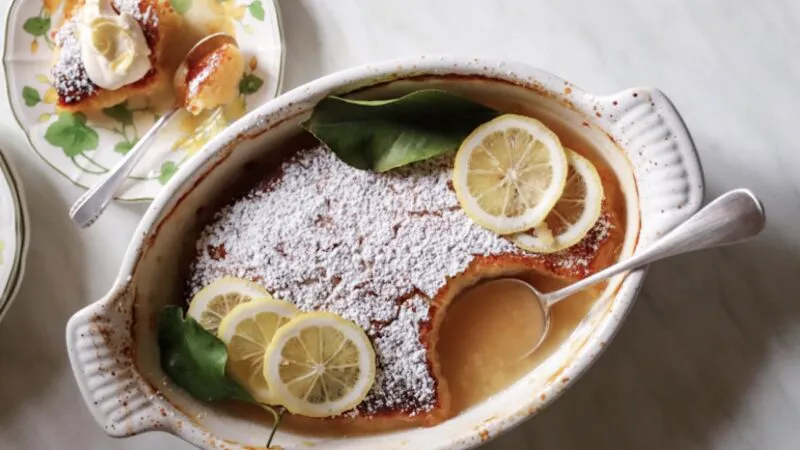 Budincă de lămâie – un desert aromat și ușor de preparat