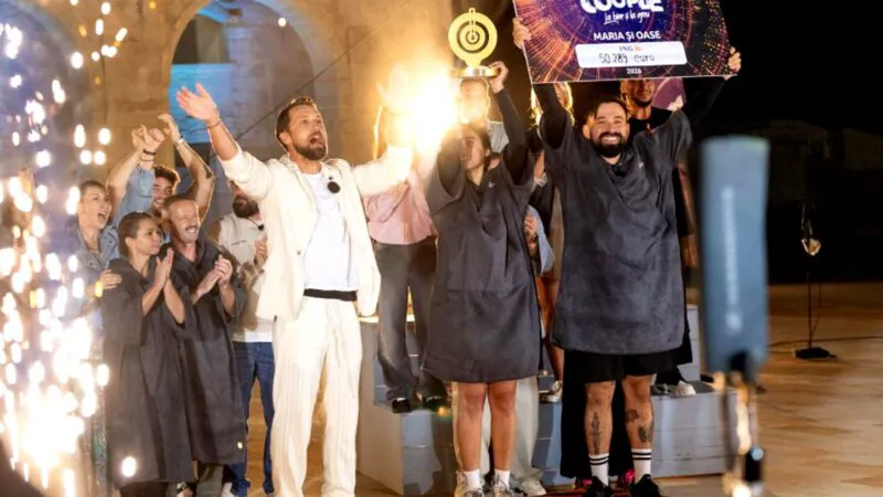 Finala Power Couple, sezonul 3. Cuplul Oase și Maria Pitică a scris istorie!