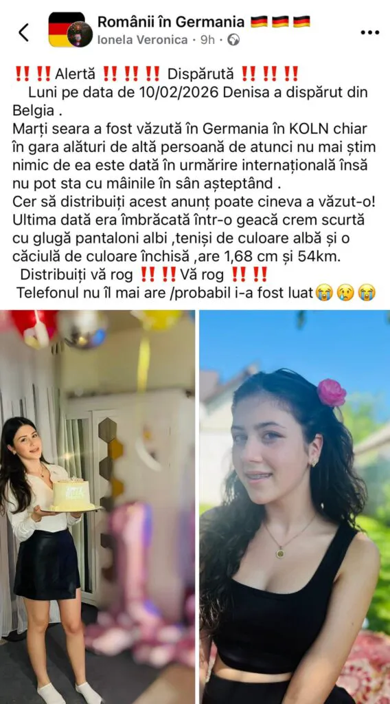 Adolescenta română dispărută din Belgia, declarații șocante. Tânărul acuzat de răpire rupe tăcerea