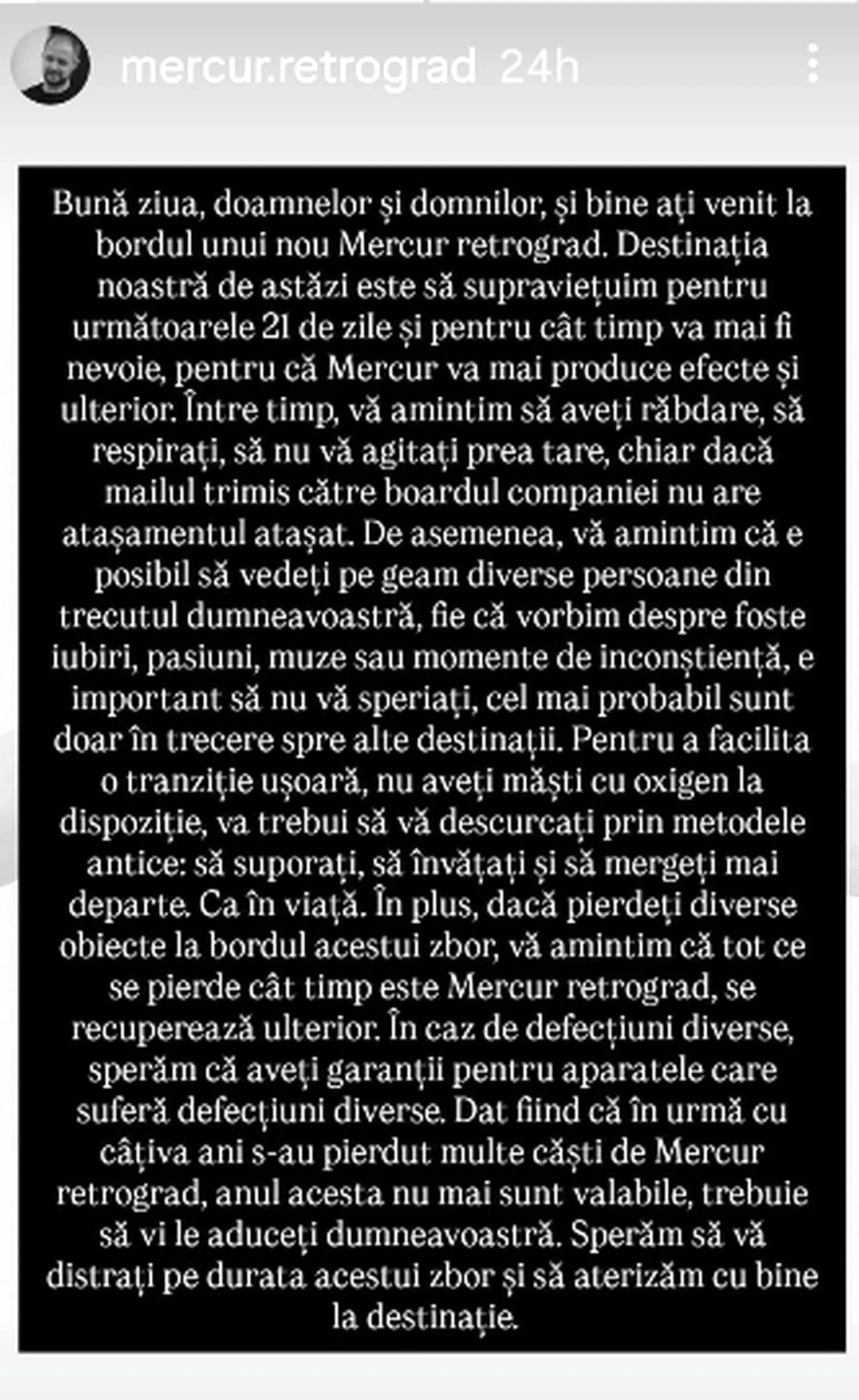 Astrologul Dezideriu spune la ce să ne așteptăm începând de azi: Mercur e retrograd 4 Astrologul Dezideriu spune la ce să ne așteptăm începând de azi: Mercur retrograd