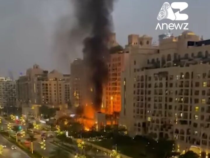 Dubai, atacat. Foc, fum și explozii – o dronă a lovit un hotel de lux
