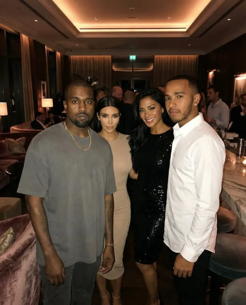 Kanye West iese la atac împotriva noului cuplu Kim Kardashian și Lewis Hamilton. Fosta lui nevastă și campionul F1, imagini bombă