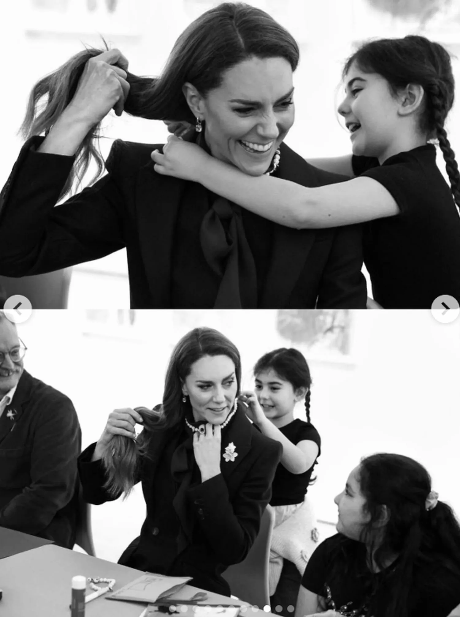 Cel mai adorabil fan al prințesei Kate Middleton. Și-a ascuns fața în haina viitoarei regine și n-a lăsat-o să plece