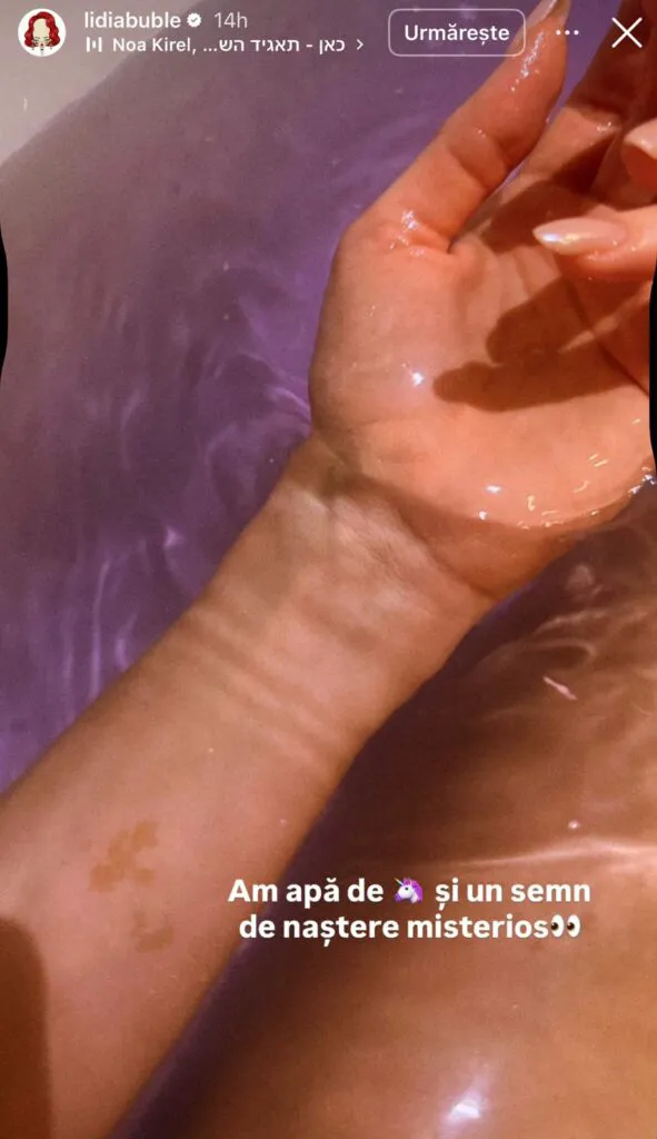 Lidia Buble încinge imaginația fanilor, scufundată în cadă. Arată și ceva misterios**