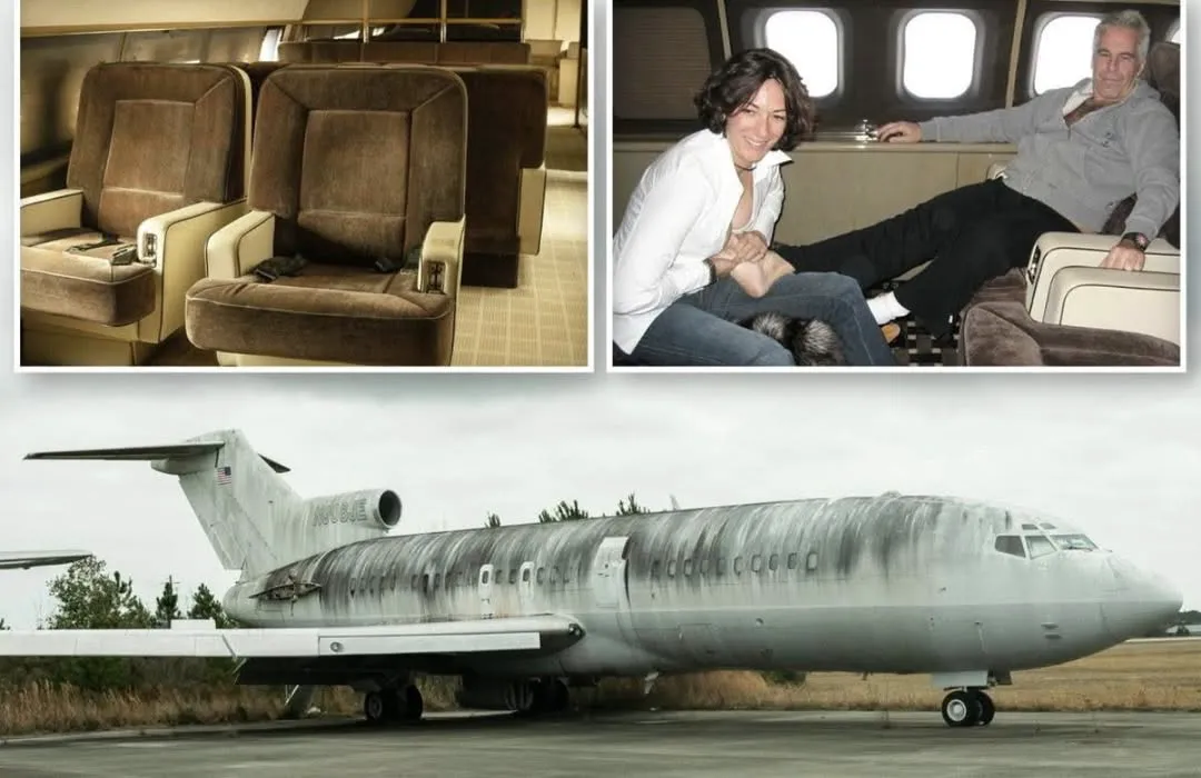 Interiorul avionului lui Epstein, „Lolita Express”, imagini în premieră. Produse pentru bebeluși găsite în dulapuri – Video