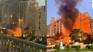 Dubai, sub atac al Iranului.