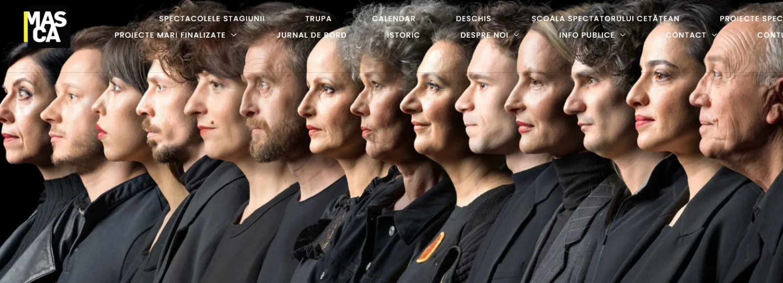 Teatrul Masca anunță premiera unei piese despre fotbal. Dar și inaugurarea locației „Sala de cartier” 7 Ei sunt actorii de la Teatrul Masca. Foto TM