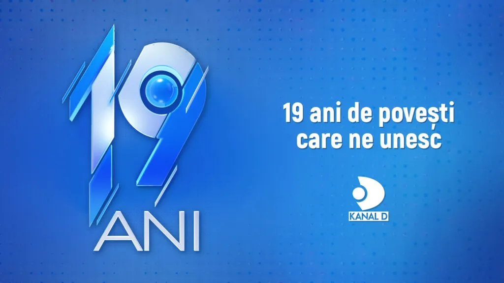 Kanal D celebrează 19 ani de existență pe piața media românească