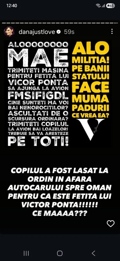 Fiica lui Victor Ponta ținută în Dubai prin ordin de ministru. Dana Budeanu, dezvăluiri incendiare