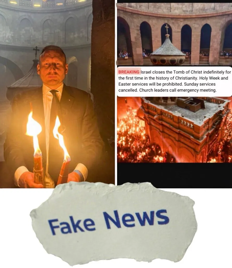 Fostul Andreei Marin, consul în Israel, dezvăluie ce se întâmplă cu Mormântul Sfânt după atacurile iraniene. „Lumina de Paște...”