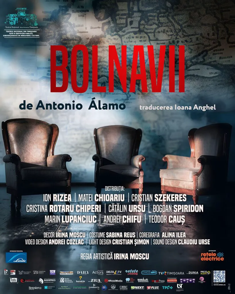 „Bolnavii”, premieră în prezența autorului, la Teatrul Național 6 Bolnavii, premiera