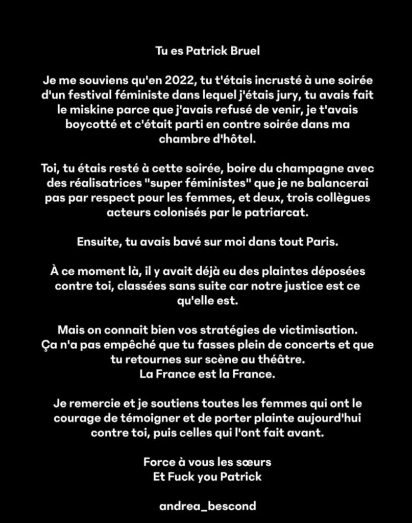 Patrick Bruel, noi acuzații grave de viol. Actrițe celebre vorbesc despre abuzuri