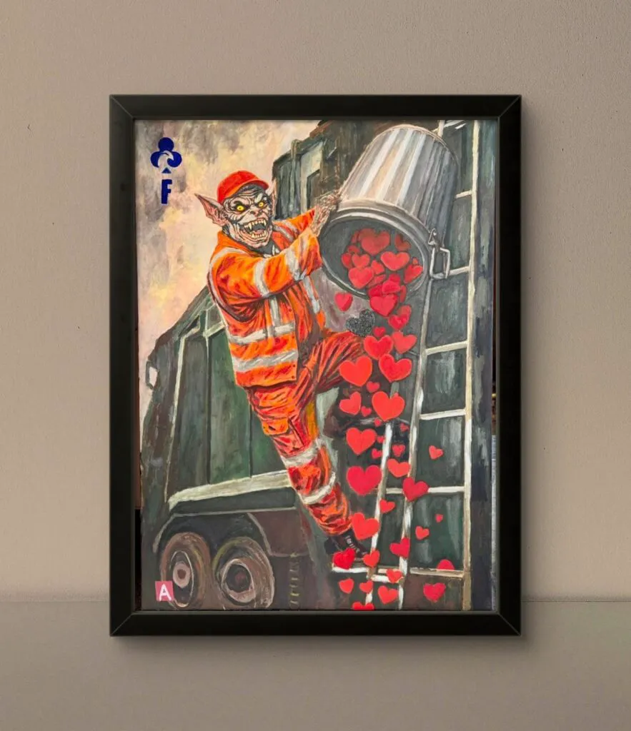 Jurnalistul Liviu Alexa, cum nu l-ați mai văzut – artist vizual. El reinventează „Filcǎi” pe simezele din București