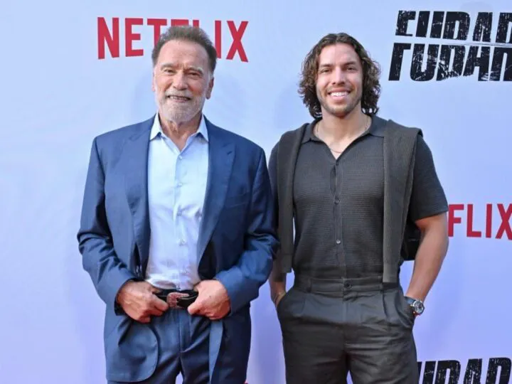 Arnold Schwarzenegger, tată grijuliu. Cum îl pregătește pe fiul care îi calcă pe urme să-și facă debutul