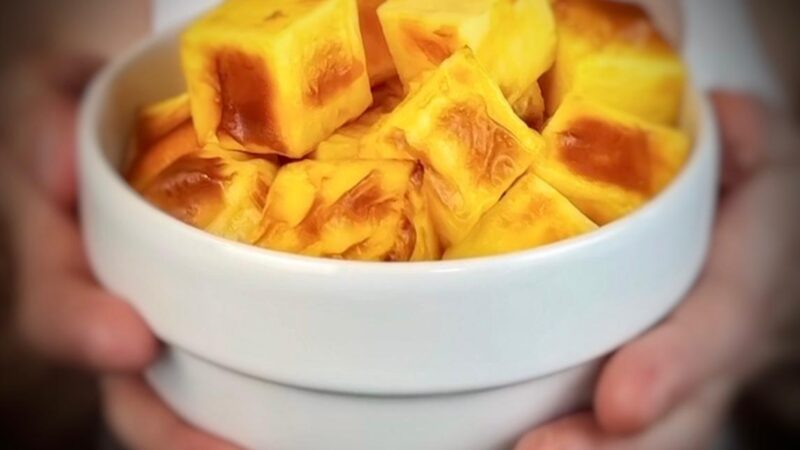 Lapte prăjit la air fryer – un desert cum nu ați mai pomenit