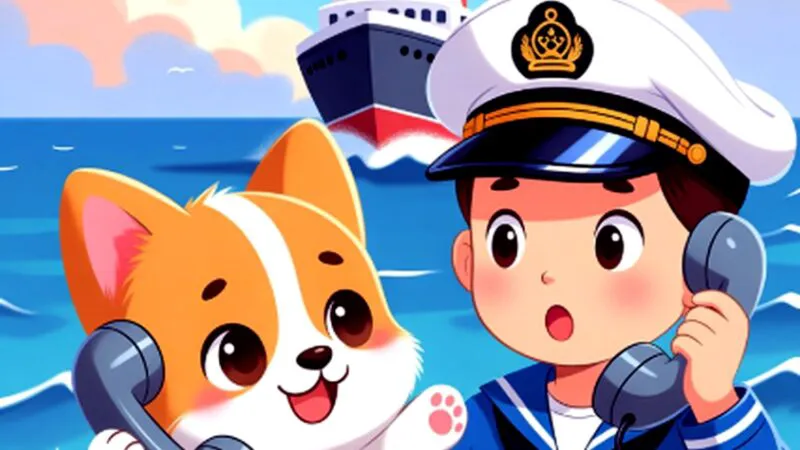 Bancuri. Un marinar îsi învață câinele să vorbească la telefon. Ce-i spune blănosul legat de nevastă-sa