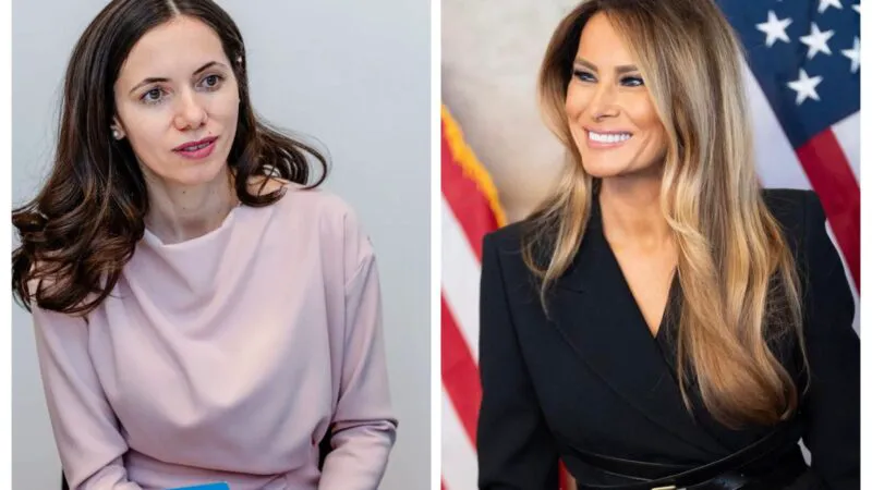 Mirabela Grădinaru, invitată de Melania Trump la Casa Albă, a purtat o haină „Mocha Mousse”. Exclusiv
