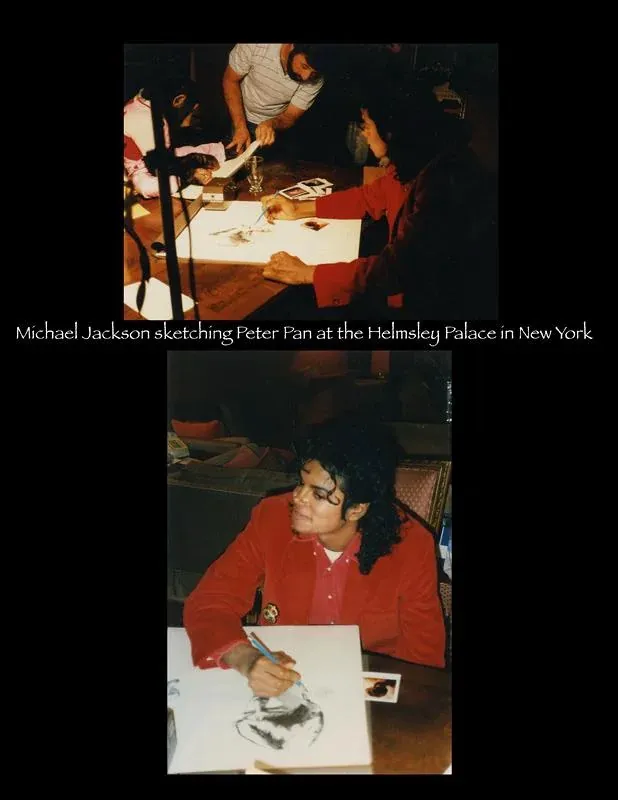 Michael Jackson, artistul secret: schițele ascunse ale Regelui Pop valorează mii de dolari