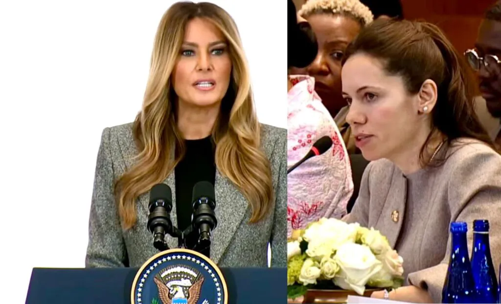 Cum s-a prezentat Mirabela Grădinaru invitată de Melania Trump la Casa Albă fără Nicușor Dan - Foto