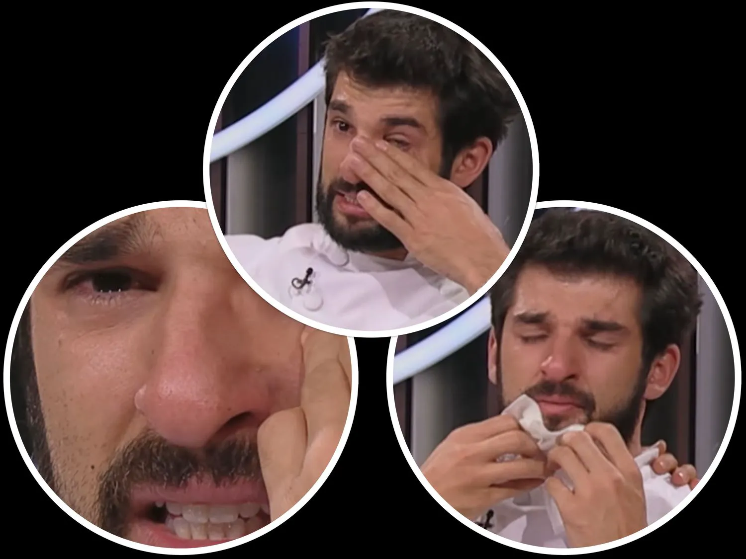 Chef Richard Abou Zaki, cu lacrimi pe obraz, în timpul filmărilor la Chefi la cuțite. Motivul îți rupe sufletul