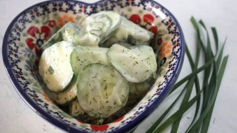 Salata de castraveți a polonezilor care face furori. Rețeta este legată de povestea reginei Bona Sforza