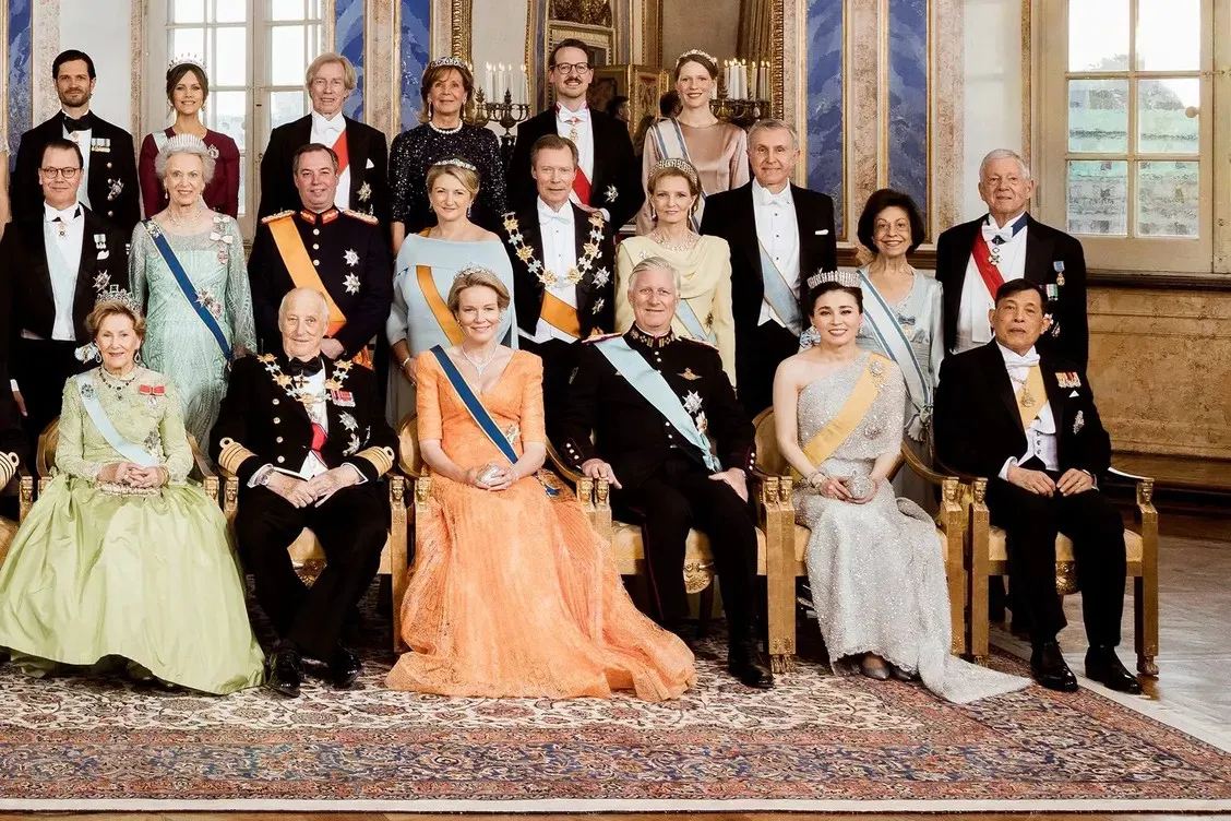 Principesa Margareta și prințul Radu Duda, la aniversarea regelui Gustaf al Suediei. Foto Linda Broström, Curtea Regală a Suediei