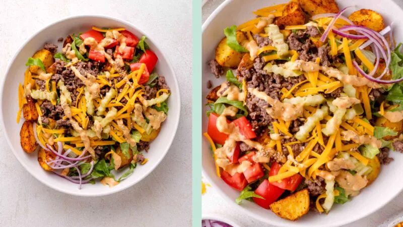 Burger reinventat, mai sănătos, dar la fel de gustos. Rețeta care a devenit virală