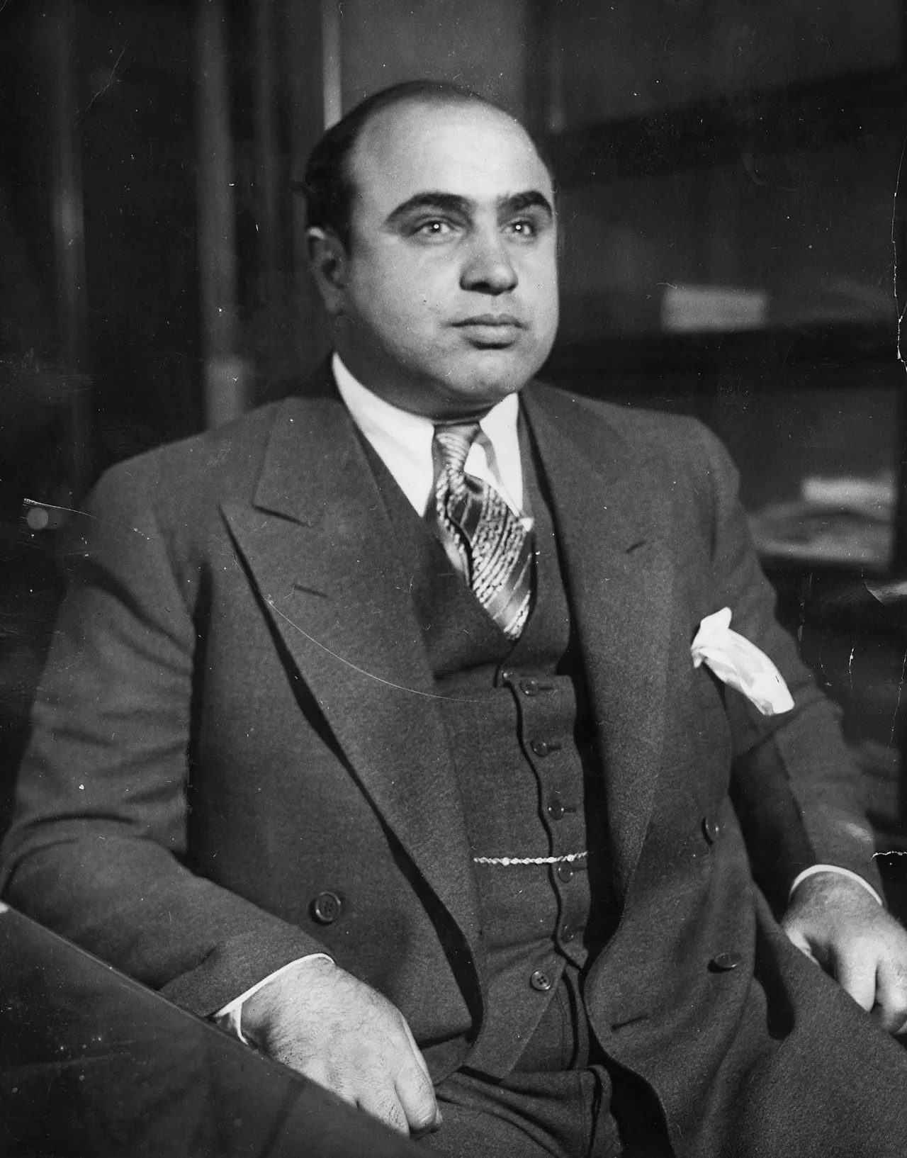 Al Capone în 1930 (foto: Wikipedia)