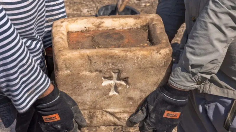 Cum se botezau copiii acum 1.400 de ani. Descoperire spectaculoasă într-un oraș biblic