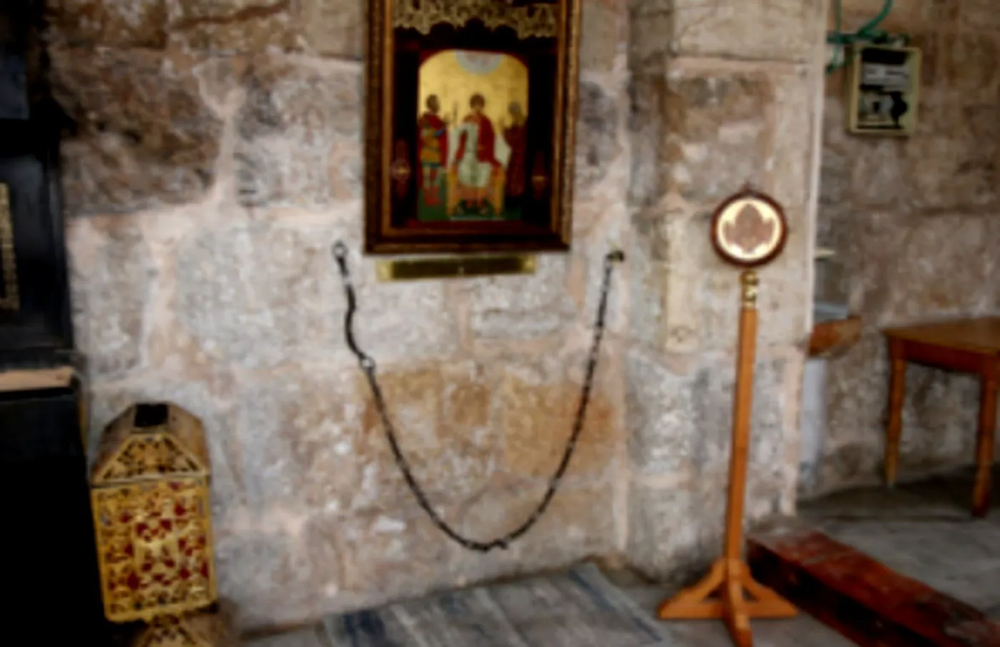 Biserica din Lida, locul care adăpostește lanțul folosit pentru a-l lega pe Sfântul Gheorghe. Ritualul care schimbă viețile pelerinilor