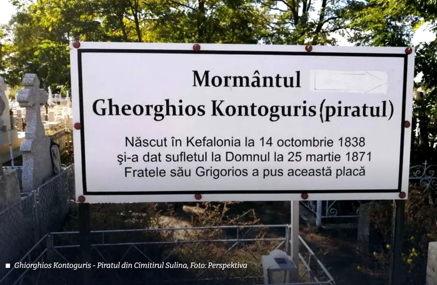 Sulina, orașul cu singurul mormânt de pirat din Europa. Cimitirul unic unde religiile se întâlnesc întru eternitate