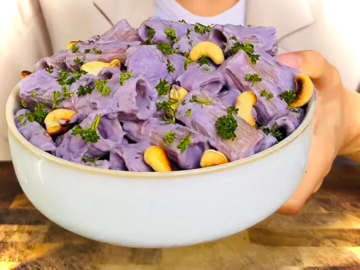 Paste mov din doar două ingrediente: rețeta virală sănătoasă care cucerește internetul