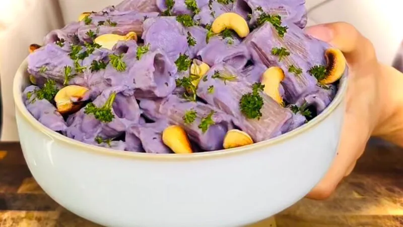 Paste mov din doar două ingrediente: rețeta virală sănătoasă care cucerește internetul