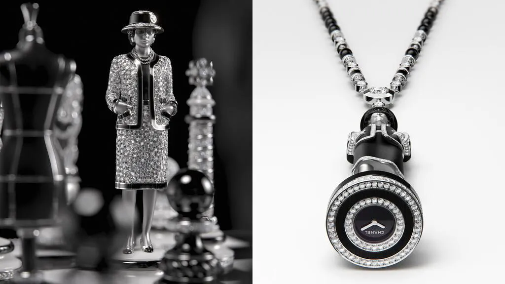Chanel a lansat bijuteriile de milioane pentru bogații lumii! Tabla de șah cu diamante valorează o avere 3 1 20260421 Chanel Chessboard Queen Pawn