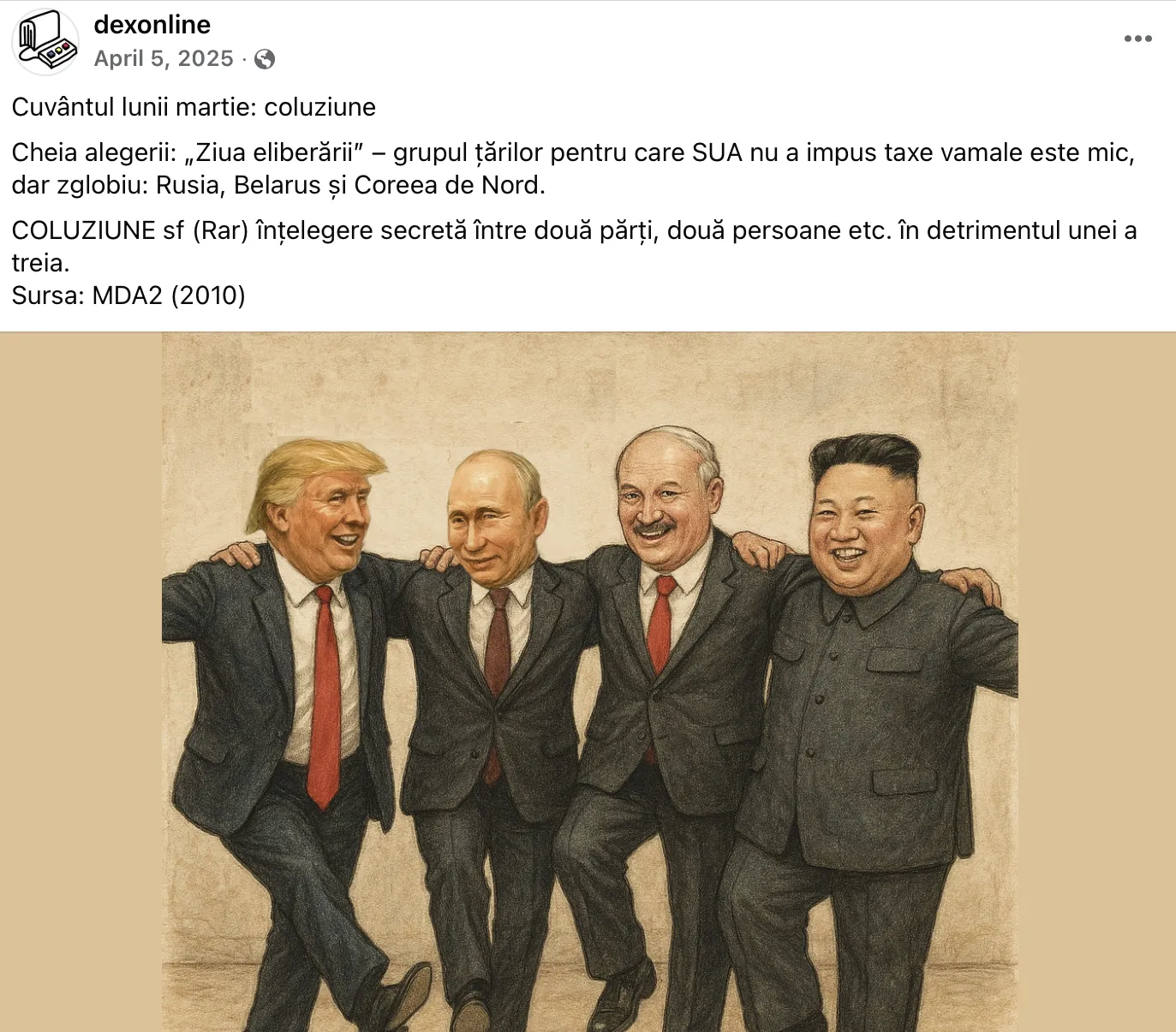 Dexonline. Cum a devenit o platformă pentru educarea românilor un instrument de mesaje politice 6 Dexonline, dicționarul care a uitat să fie neutru. Cum a devenit o platformă pentru educarea românilor un instrument de mesaje politice