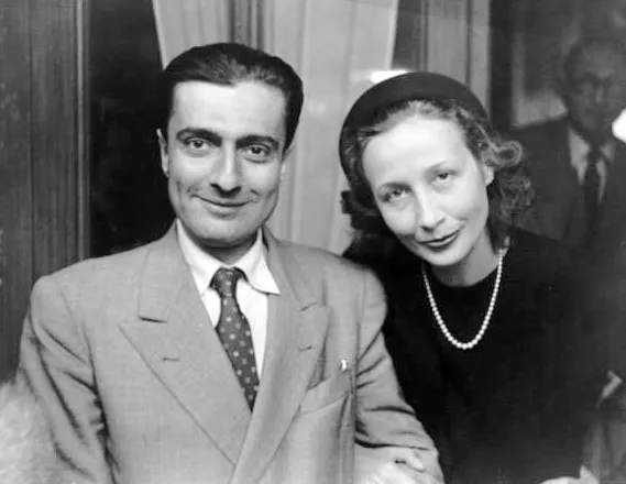 Dinu Lipatti a fost la un pas de moarte pe scenă. A cântat până nu a mai putut 6 Dinu și Madeleine Lipatti la Besançon (Franța) pe 16 septembrie 1950 (foto: Wikipedia)