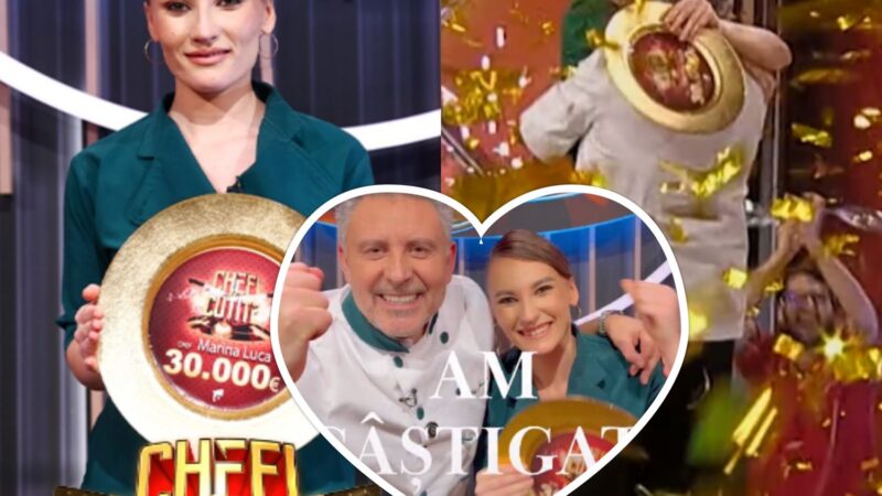 Finala Chefi la cuțite 2026. Marele câștigător este inegalabila Marina Luca!