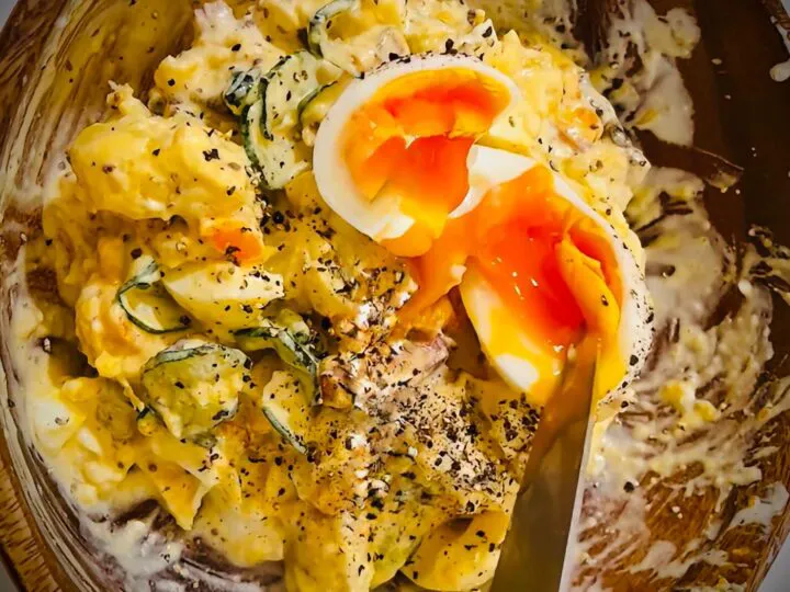 Salata japoneză de cartofi, mai simplu de atât nu se poate