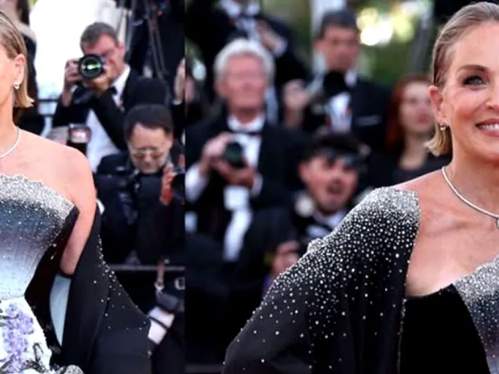Cum a „văzut” Stevie Wonder că Sharon Stone este o zeiță a frumuseții. Momentul e foarte emoționant