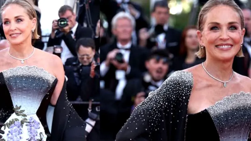 Cum a „văzut” Stevie Wonder că Sharon Stone este o zeiță a frumuseții. Momentul e foarte emoționant