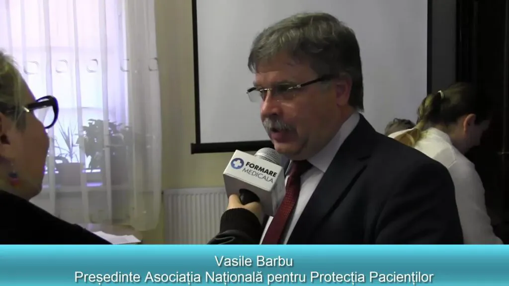 Vasile Barbu presedintele Asociatiei Nationale pentru Protectia Pacientilor
