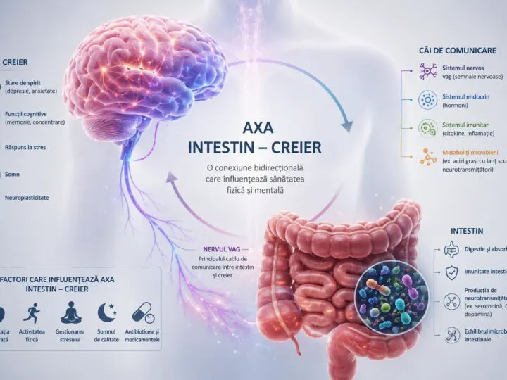 Axa intestin creier. Secretul unei stări de spirit bune începe în intestin. Ce spune un medic despre o digestie sănătoasă